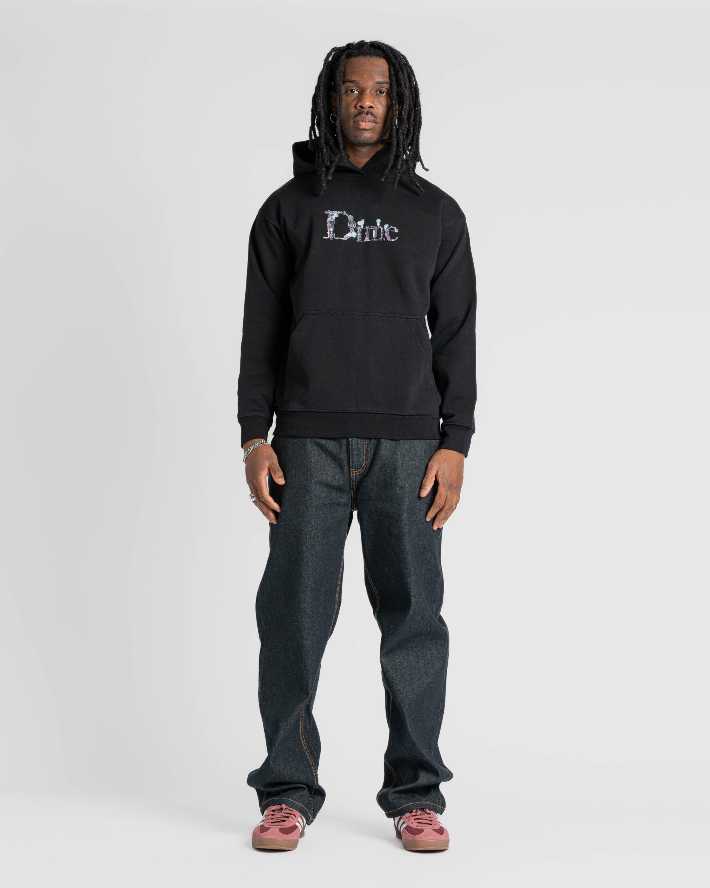 Dime Classic Steampunk Hoodie | DIMESP2541BLK | AFEW STORE